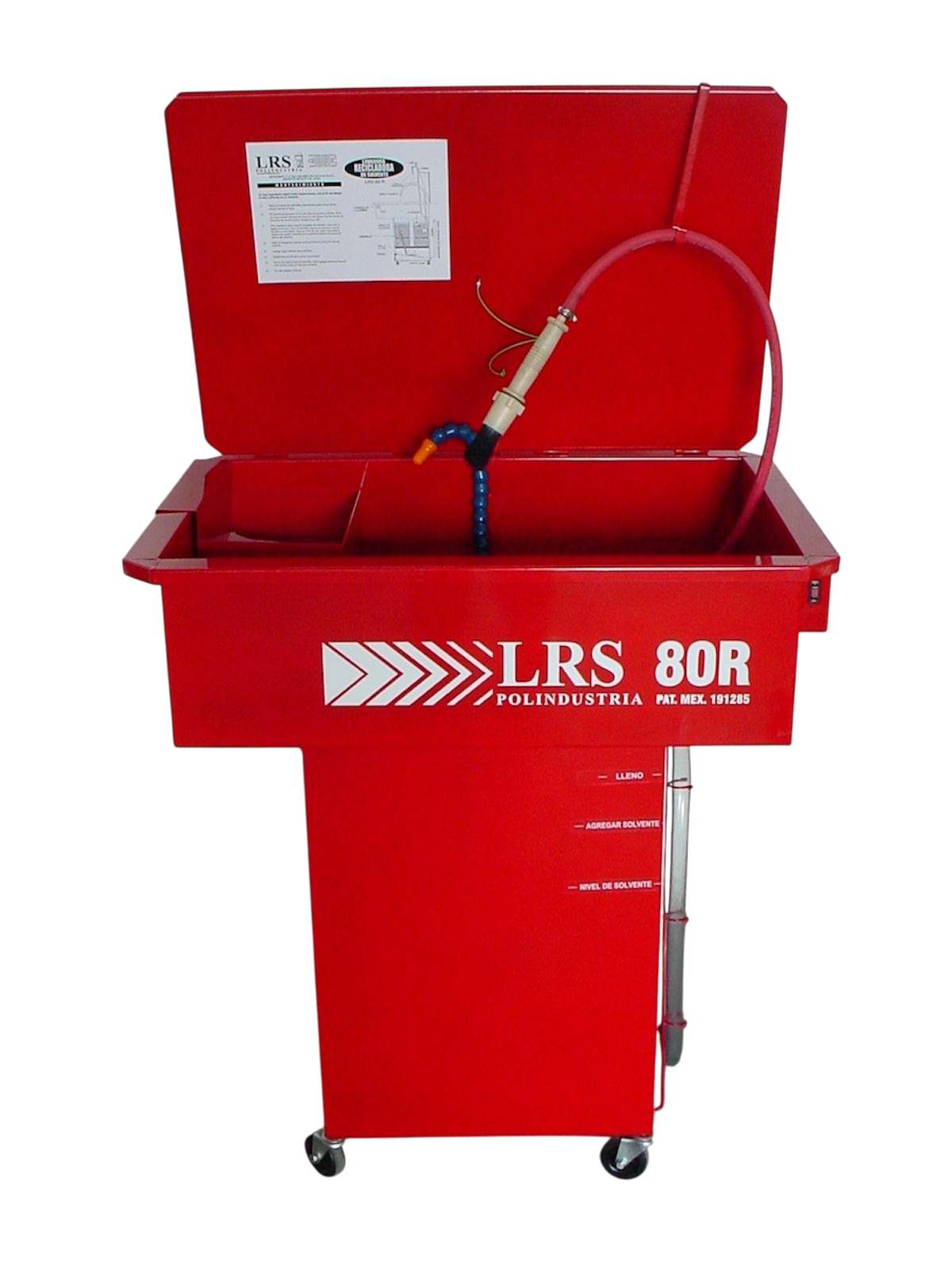 Máquina de limpieza industrial LRS 80R - Polindustria
